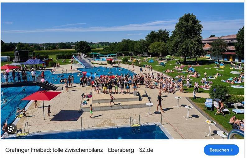 Pension Am Weberhof Nur 20 Autominuten Von Muenchen Ebersberg Esterno foto